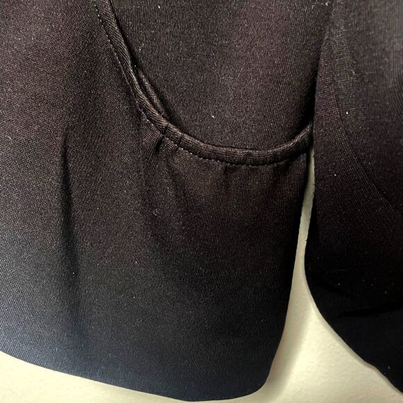 Sandro Classic Black Three Button Blazer Size XL Minimalist Renaissance/Classic - Picture 5 of 5
